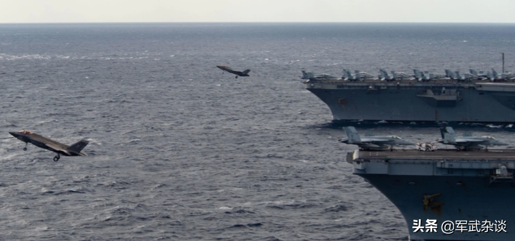 ��F-35C׹�ٺ�2�Һ�ĸ�ѳ����Ϻ�����-16D����F-35B�Ļ�������