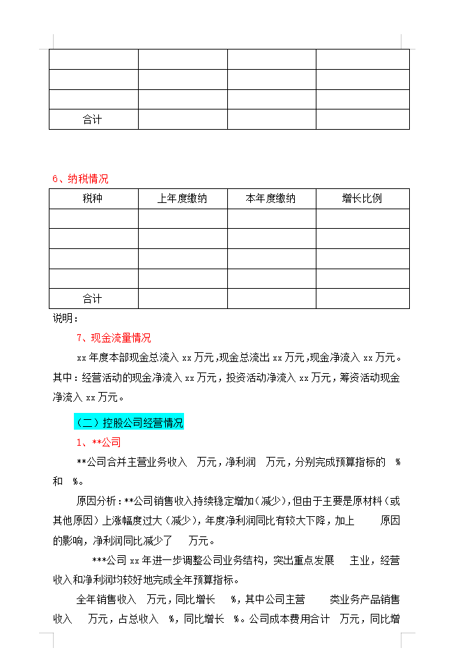 不愧是财务主管，这3000字财务年度分析报告模板太实用了，真心赞