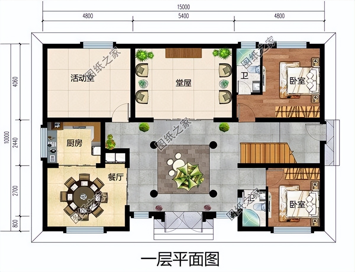 仿古別墅設計合集，自然古樸與現代風的完美結合，既古典又時尚