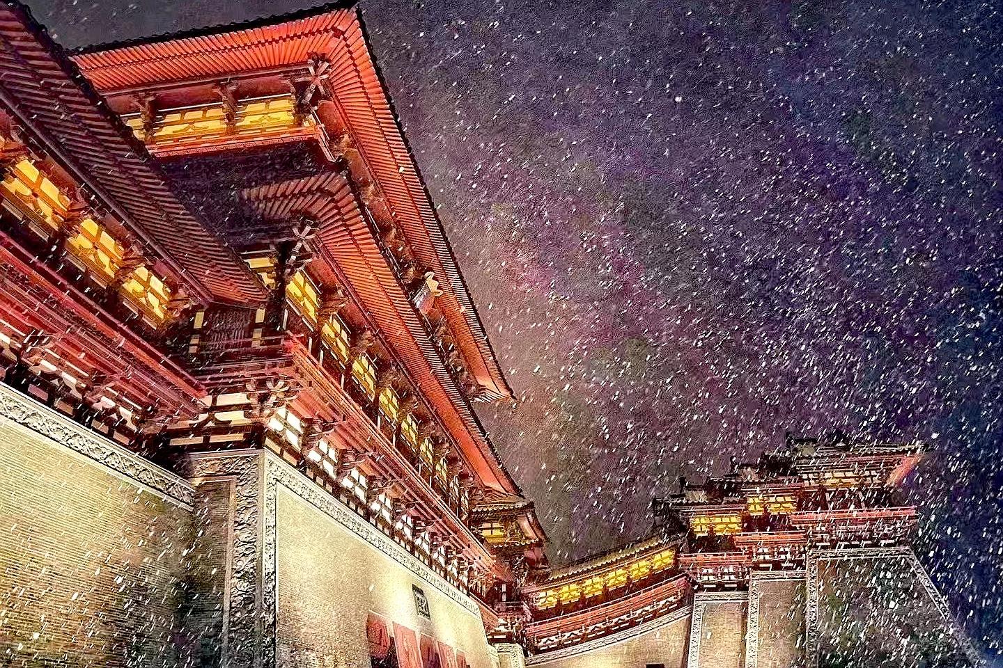 我的第二故乡·洛阳雪景