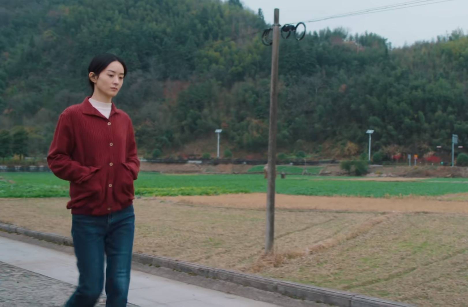 《幸福到万家》里回到农村的赵丽颖，转型成功了吗？