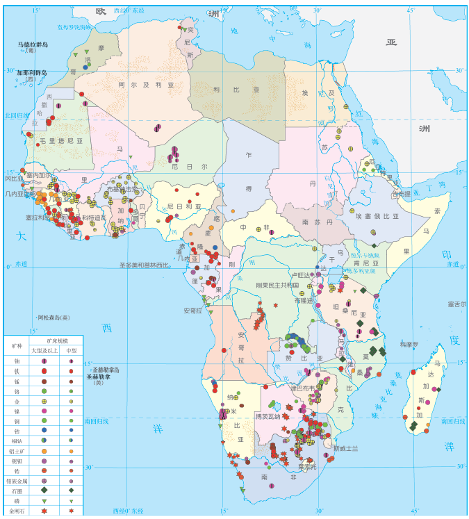 非洲矿产资源概况