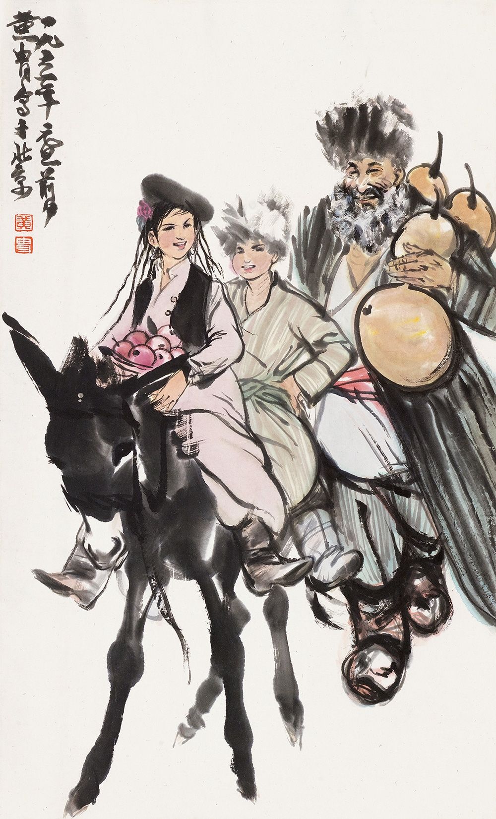 画家黄胄(画家黄胄简介及其作品)-我的快乐小窝