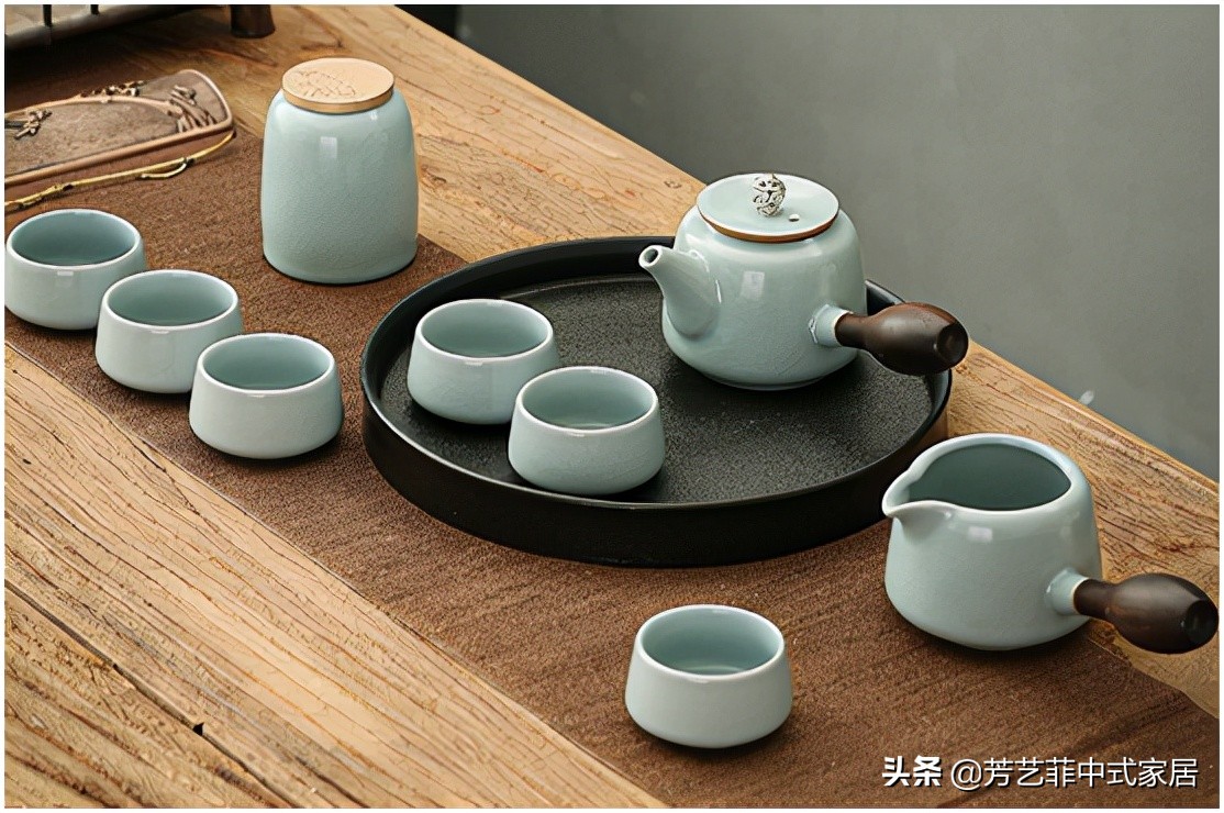 十套高颜值新中式茶具,一套比一套惊艳,送礼超有面 - 114货源网