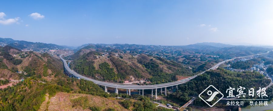 宜宾筠连县、高县即将结束无高速历史