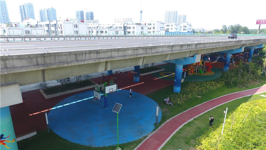 中国体育报报道 铁人打造的体育公园盘活城市金角银边拓展健身空间