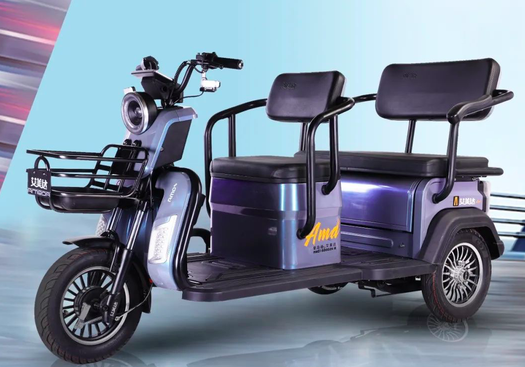 艾美达电动三轮车评测:空间大舒适性好,续航可达100公里