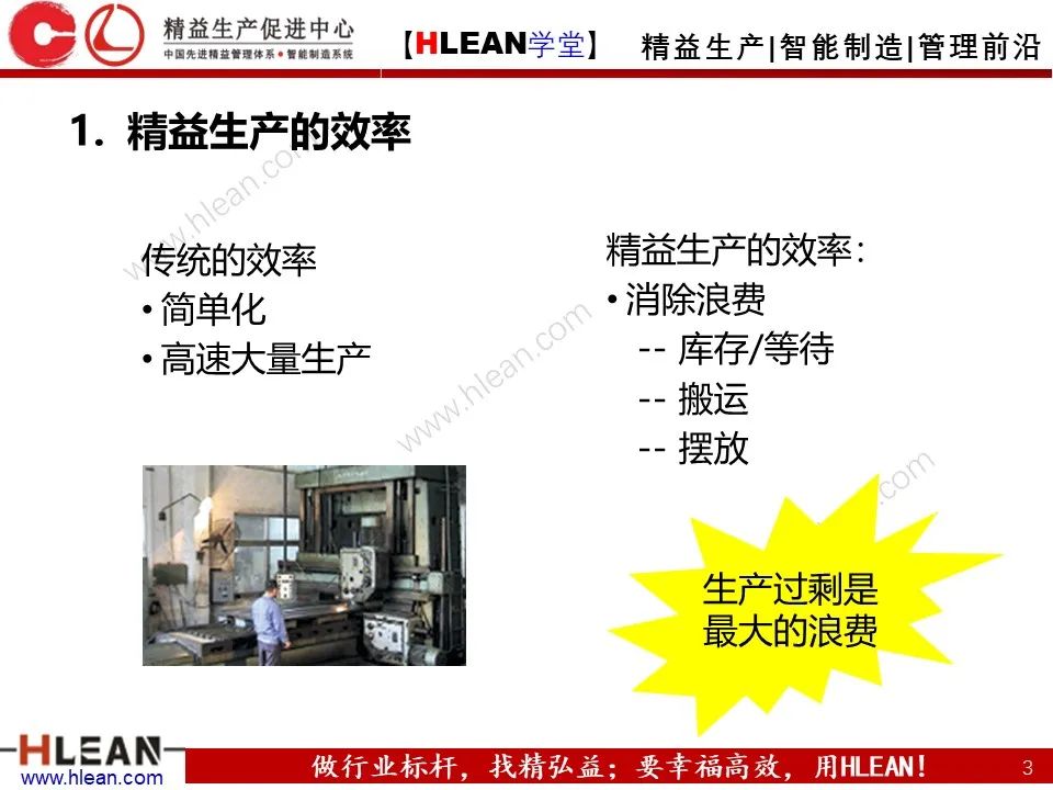「精益學堂」17張PPT讀懂 精益生產七大浪費