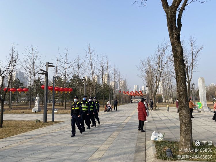 恪尽职守护元宵——西安市公安局航天分局巡特警大队加大元宵期间社会面管控力度