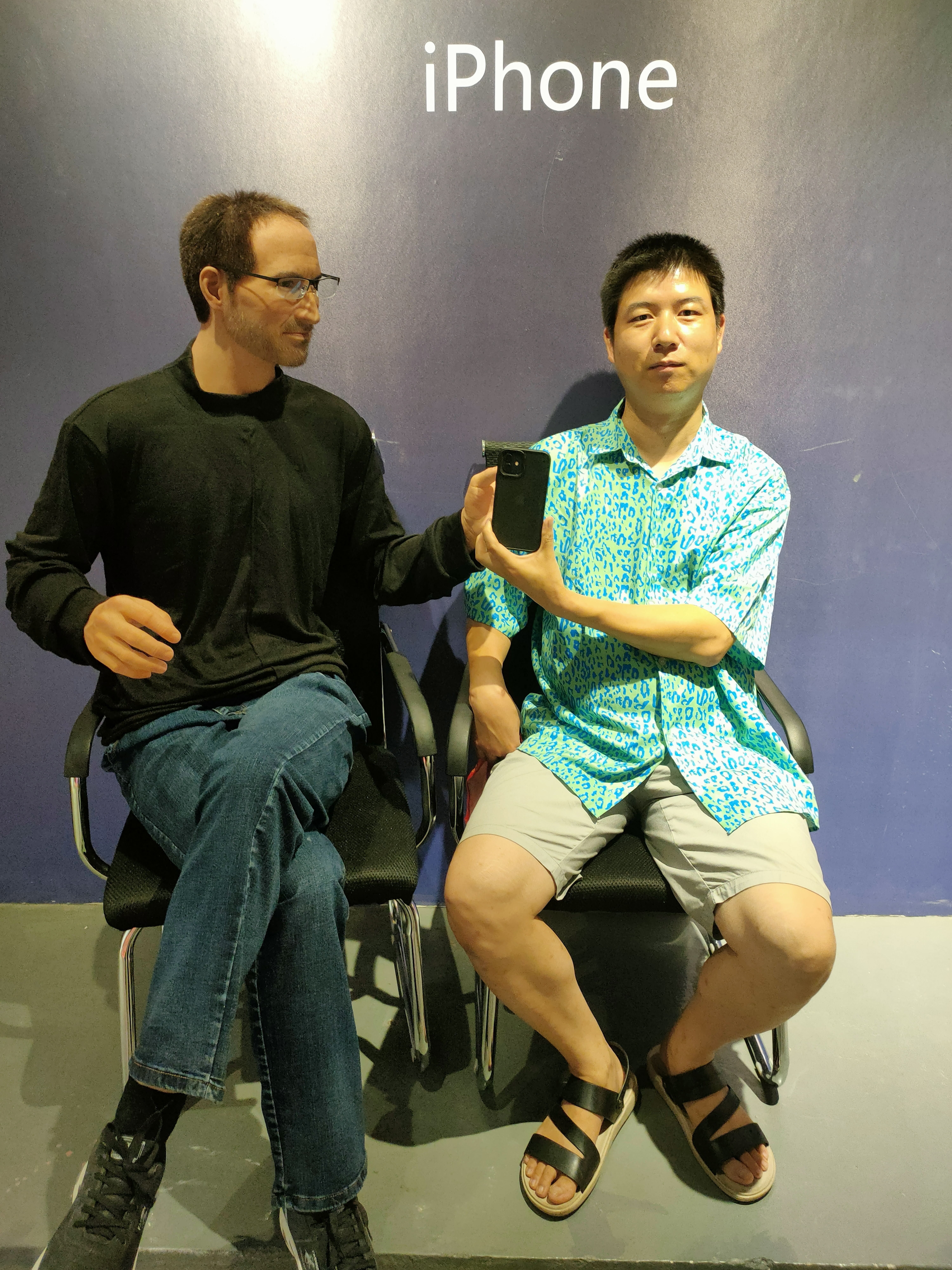 我与众“明星”的合影