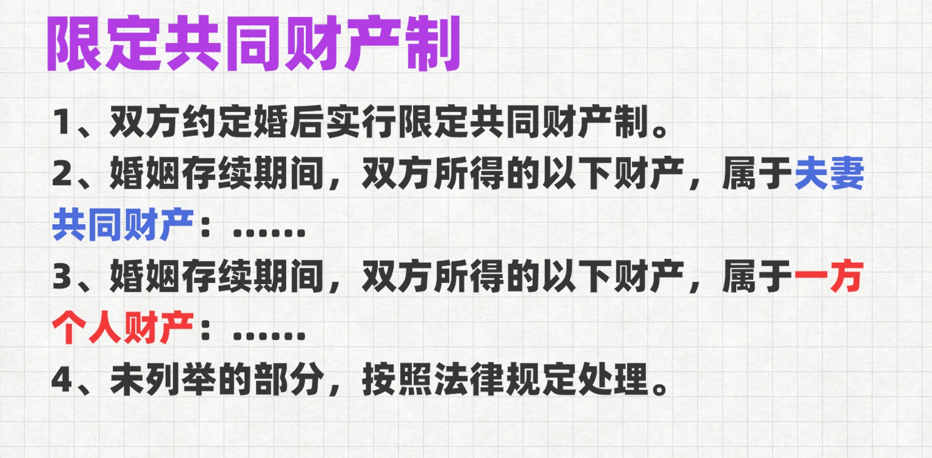 一份标准的婚前财产协议，应该是这样的