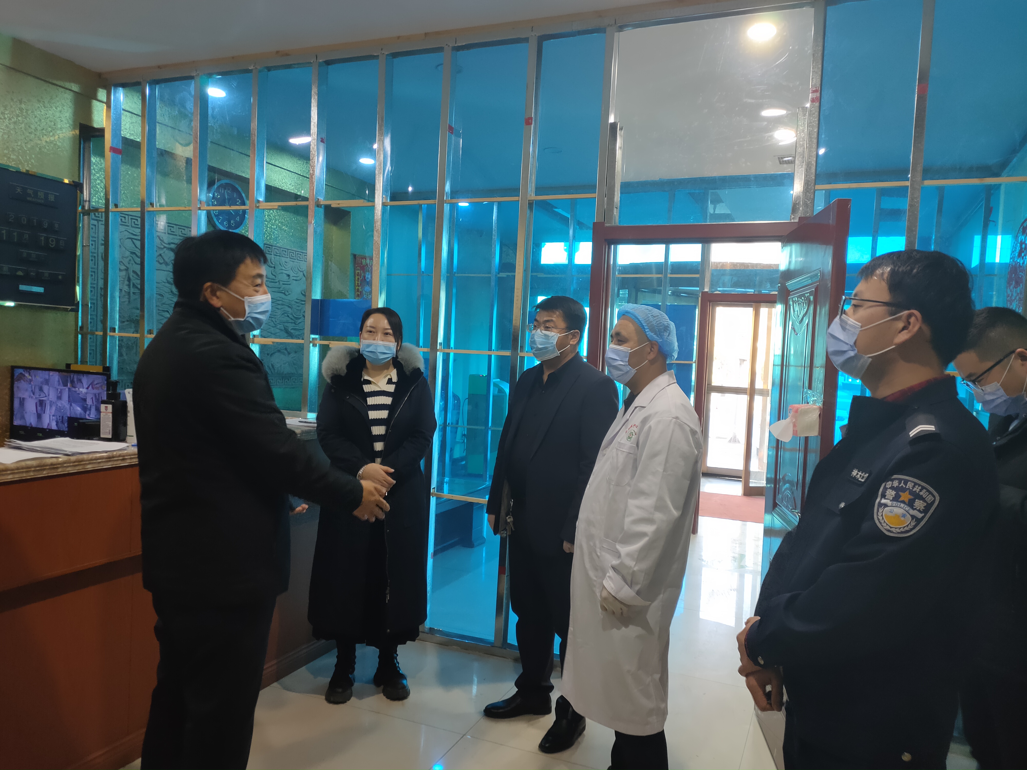 神木市公安局店塔派出所多举措筑牢疫情防控“防火墙”