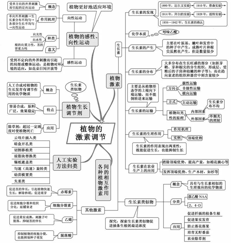 草履虫结构图(初中生物：重要知识点图解，内容清晰明了、简单易懂)