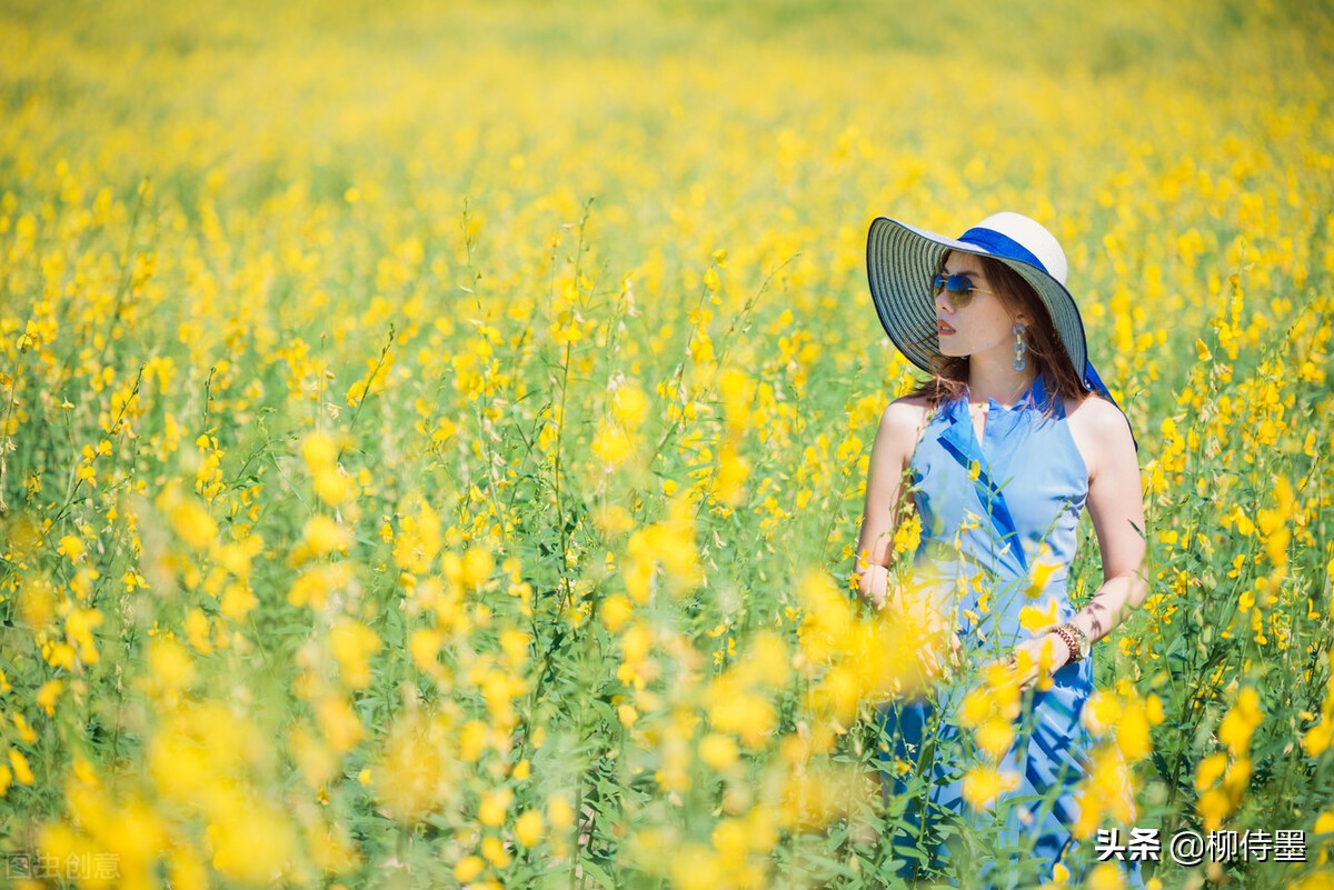 人和花的图片大全(春天拍摄花朵人像) - 赤虎壹号
