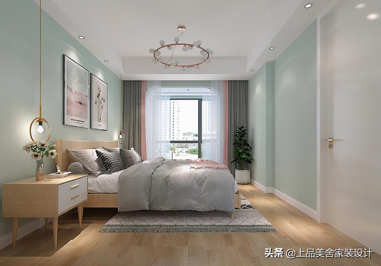 杭州夫妻很有远见，把96㎡三居室装成北欧风，简约中突出设计效果