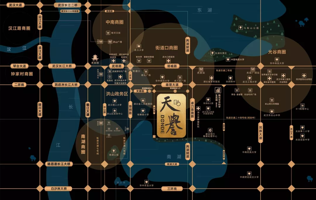 一线270°临湖观景，武汉健康科技住宅的“天花板”