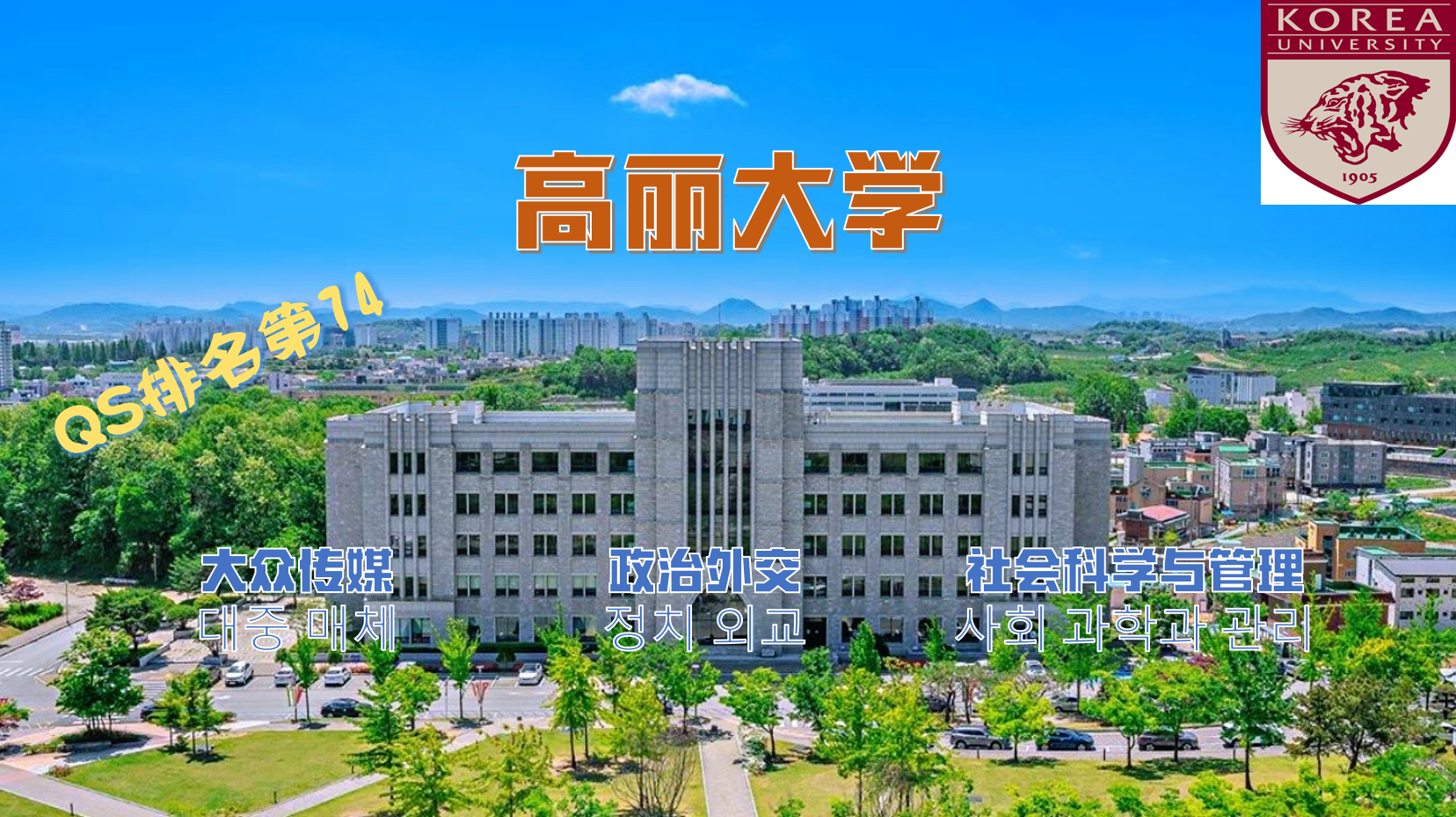 盘点那些韩国的知名大学