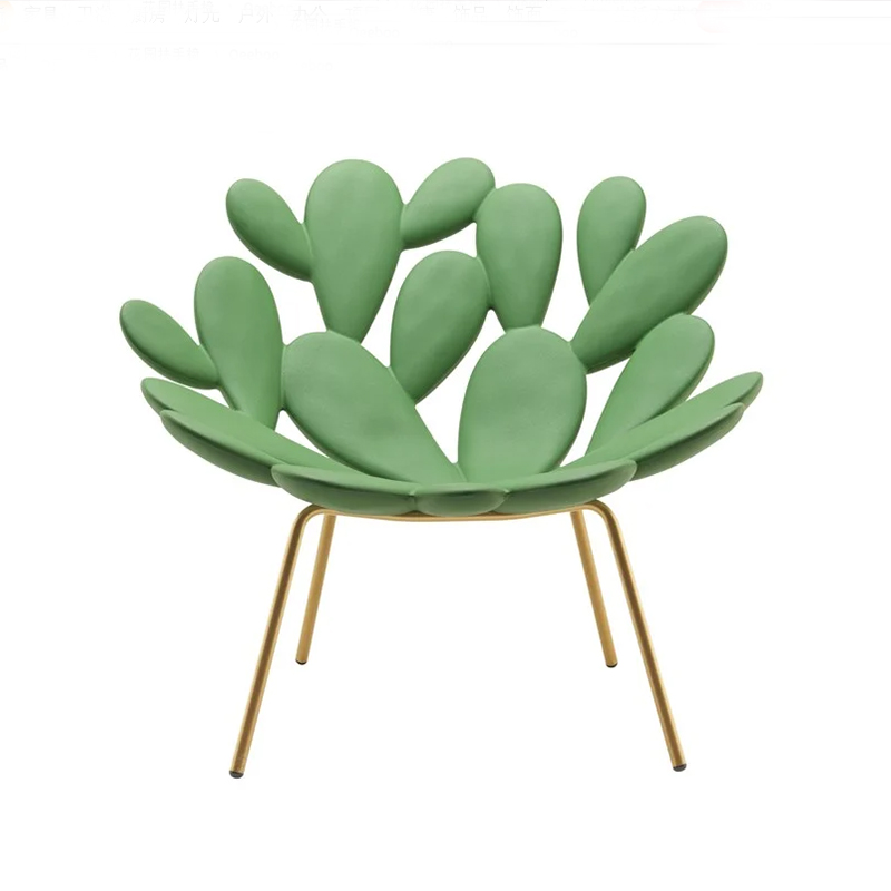 2022年新款玻璃钢qeeboo意式设计师filicudi仙人掌造型休闲椅