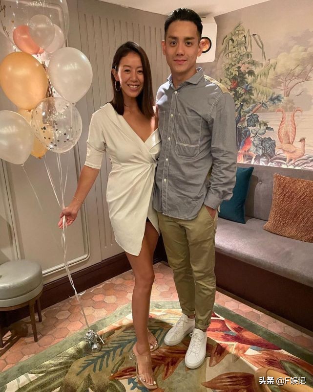 前TVB女艺人梁靖琪晒与老公恩爱合影 庆祝两人结婚3周年纪念日
