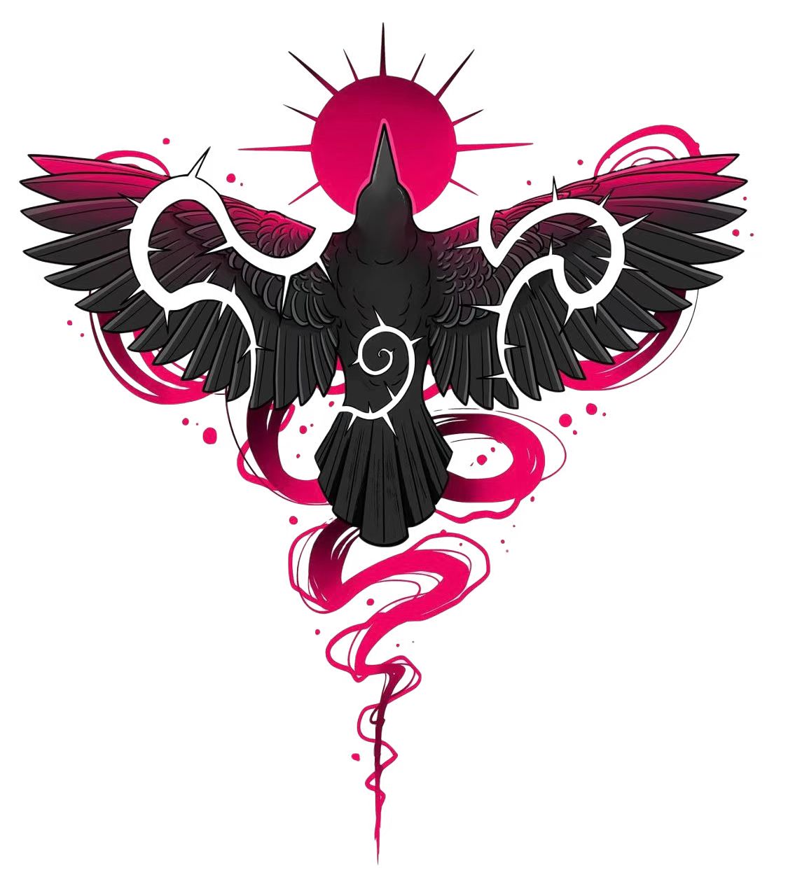 乌鸦在远古时代其实象征着吉祥的,而且乌鸦是非常聪明睿智的,可以说是