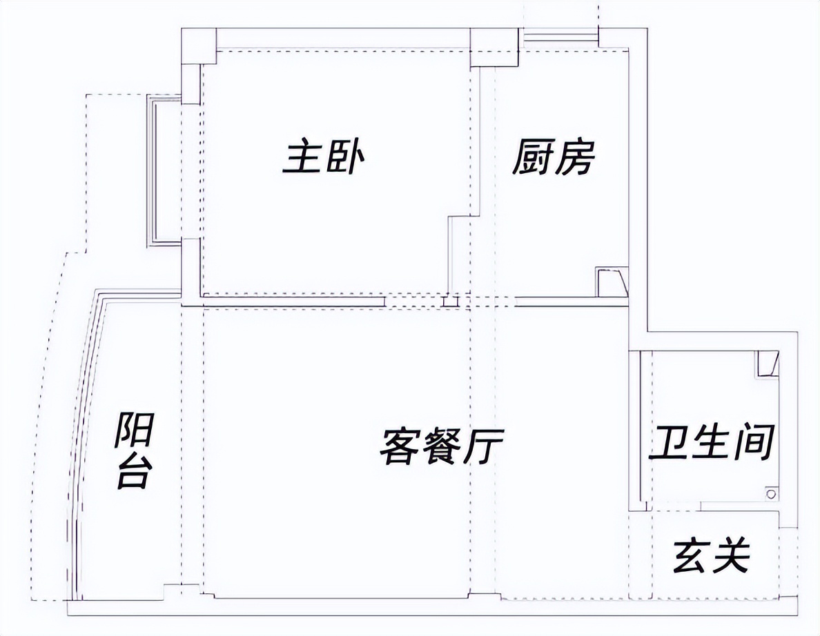 福建夫妻晒48㎡小家，装修不奢华，却处处流露着高级感，超美