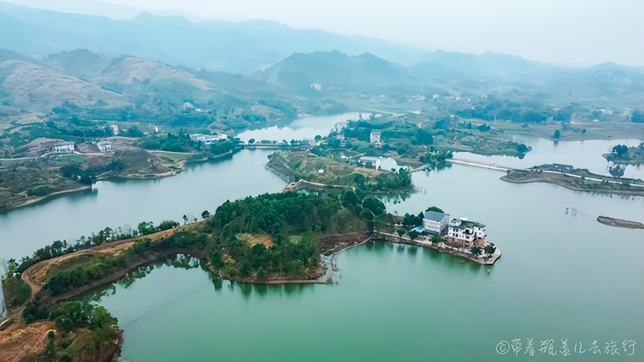 长寿大洪湖景区图片