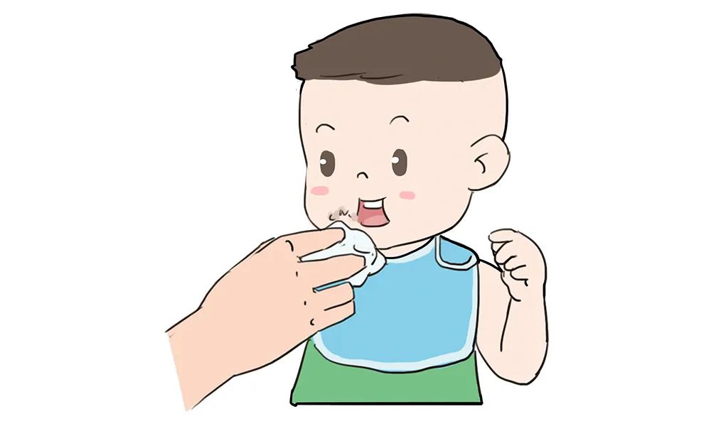 0~3个月宝宝的唾液相对较少,一般不会流口水.