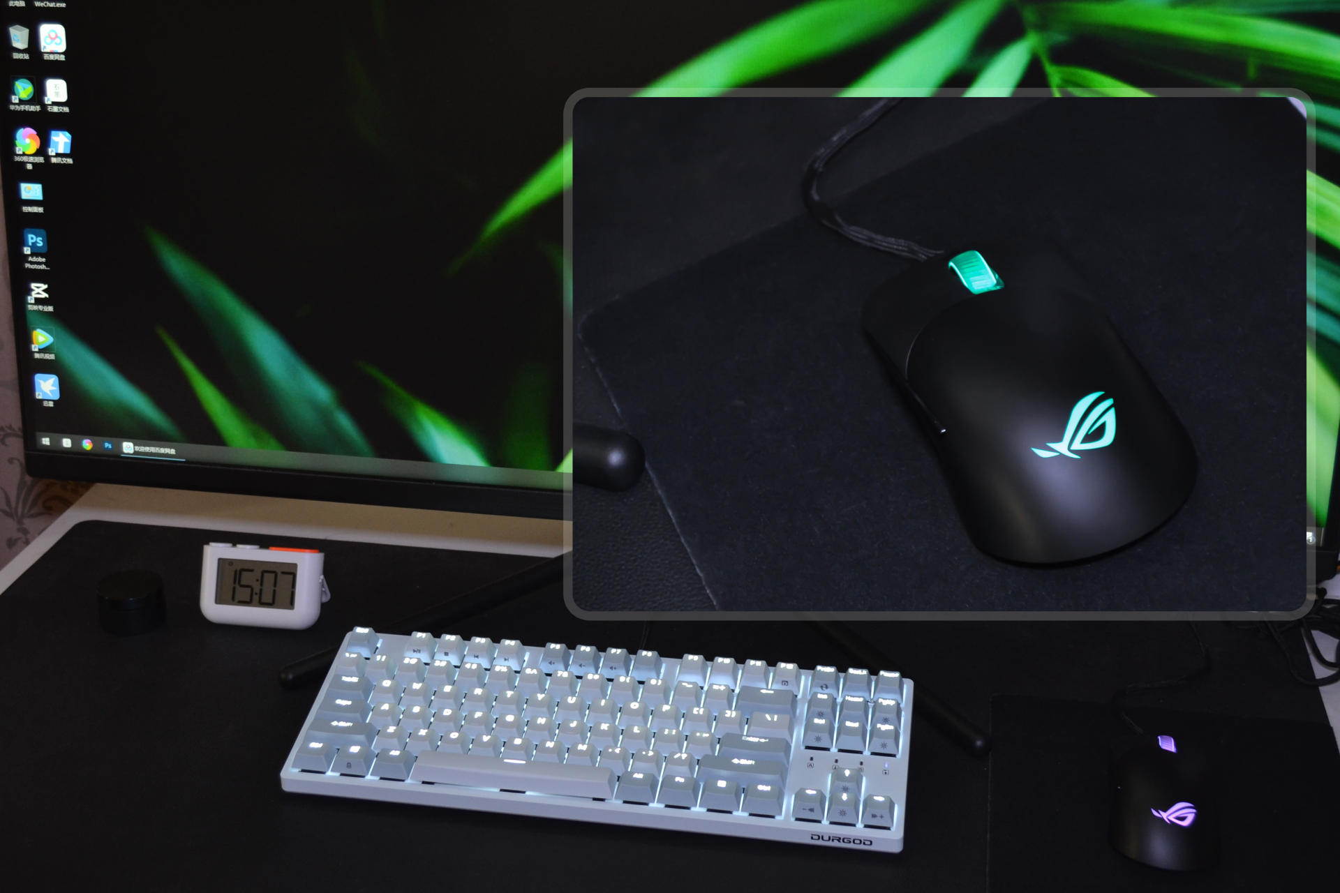 轻度日常玩家陷入电竞信仰 ROG玩家国度月刃游戏鼠标