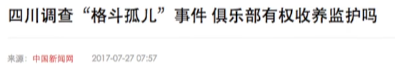 5年前，“格斗孤儿事件”轰动全国，现在他们怎么样了？