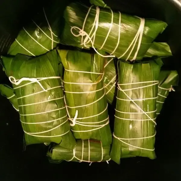 感谢妹妹送给我的粽子又香又好吃(都吃过这些粽子的报名，我免费给你洗脚)