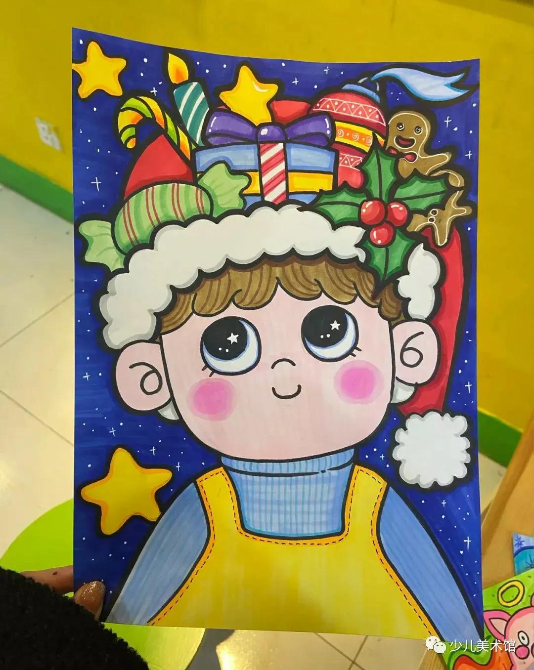 创意美术—太美了！超好看的40幅创意儿童画，张张精品，经典收藏