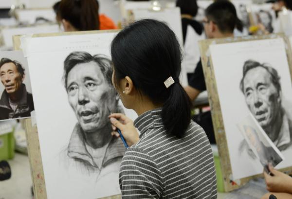 这真是灵魂画手！江苏美术联考低分试卷曝光，网友：66分是个坎