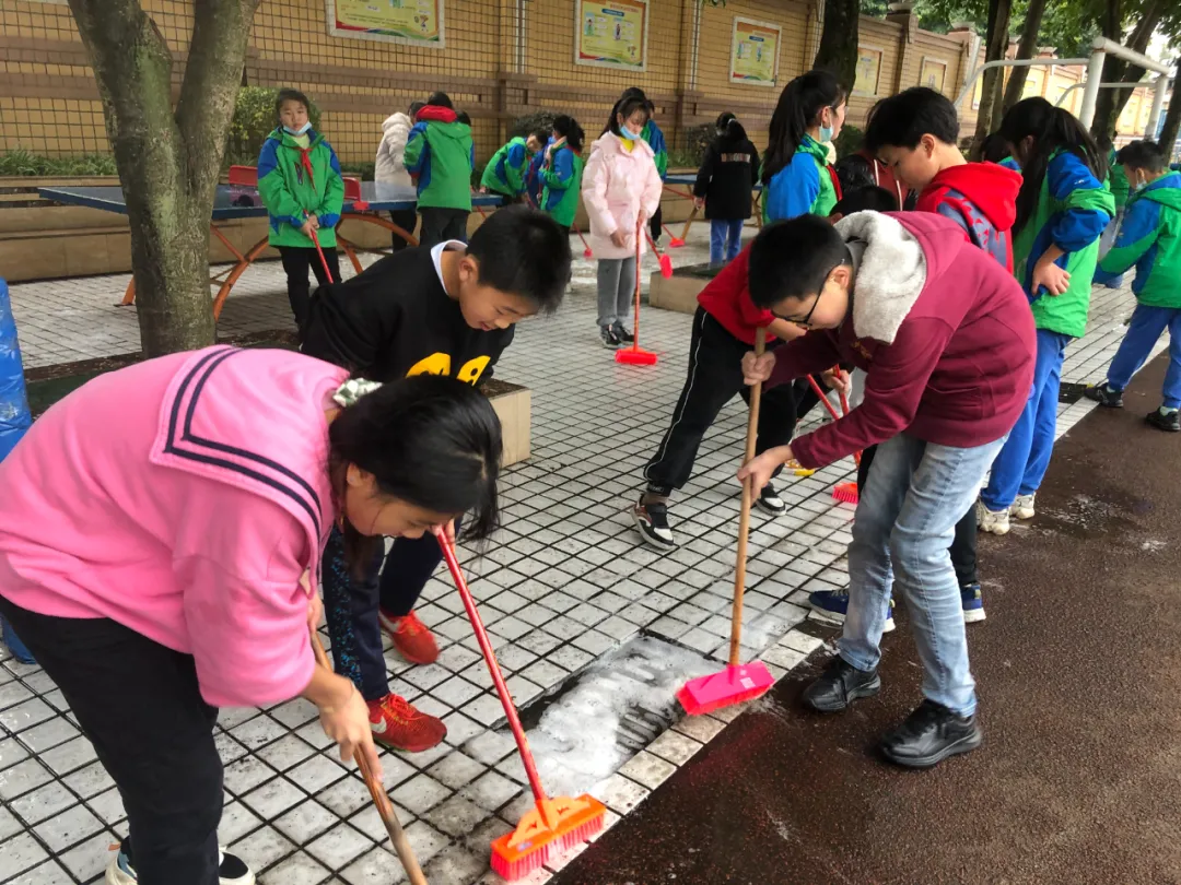 大雪节气“寒”，劳动助力“热”——九江小学劳动课程系列活动