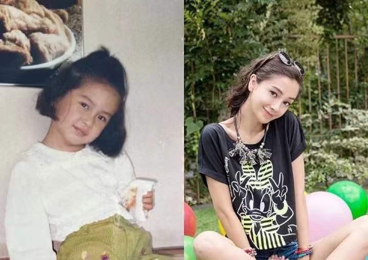 Angelababy十年容貌对比上热搜,整容争议不攻自破,33岁美貌依旧