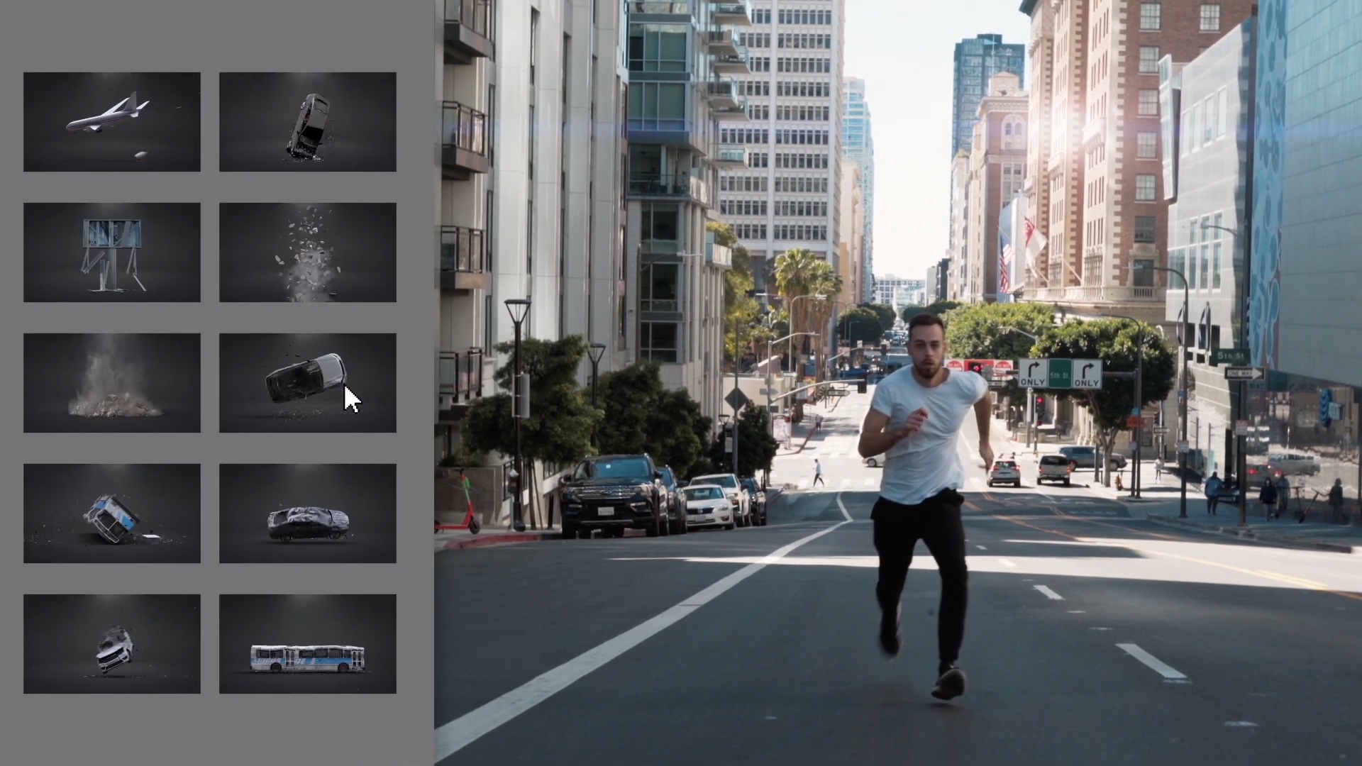 史诗级影视特效合成包90G下载，碎裂、坍塌、灾难、摧毁