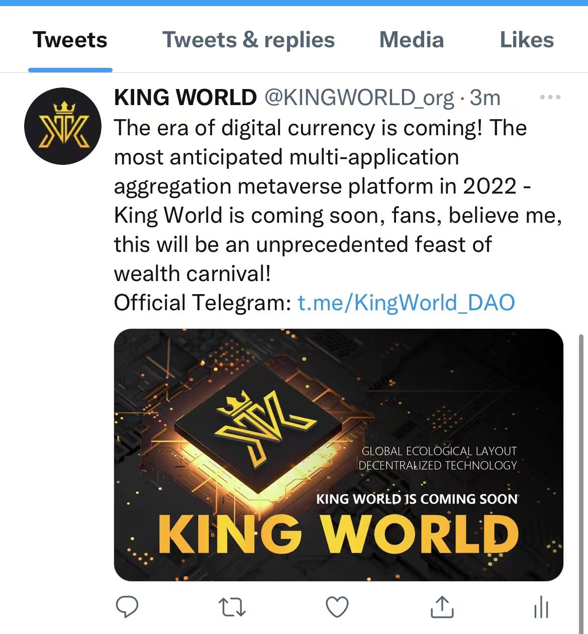 2022年度重磅之作｜多元化应用聚合元宇宙平台King World即将上线
