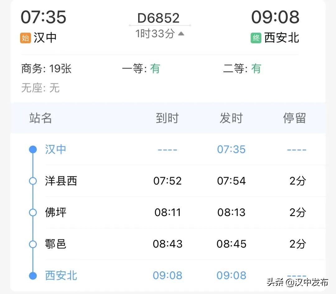 擴(kuò)散！“五一”期間，漢中站將加開多趟列車！