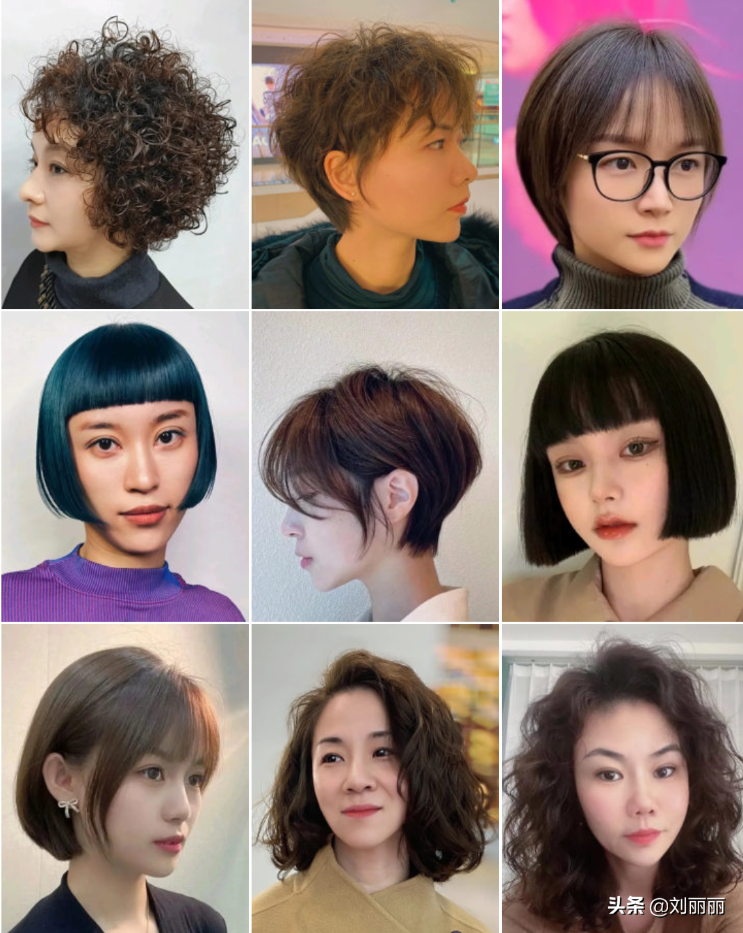 1月这些发型会流行，有长有短100多款，看看喜欢吗