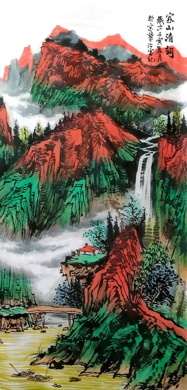 当代著名画家马治富作品欣赏