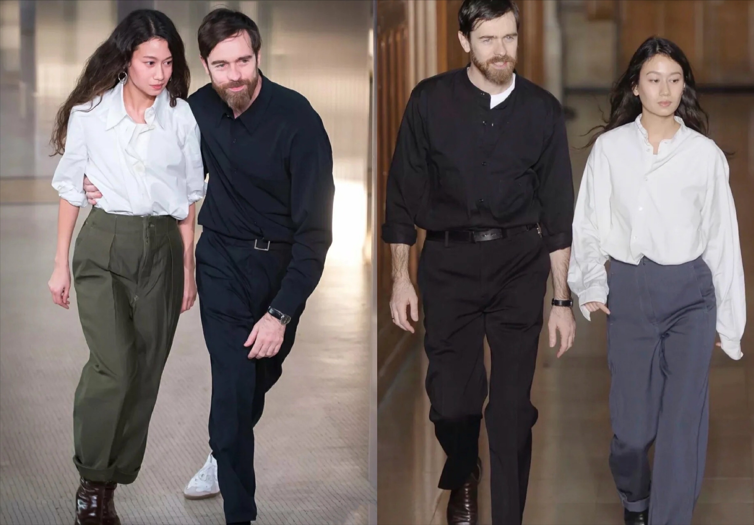 她被称为时尚界的三毛，长了一张普通脸，冷清的气质可太迷人了