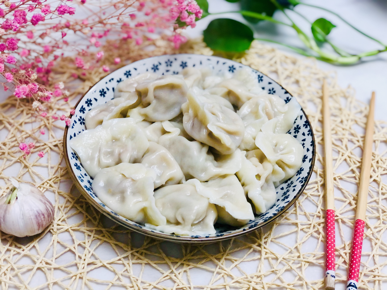 白菜馅饺子，最忌用盐杀水，教你饺子馆不外传的配方，香极了