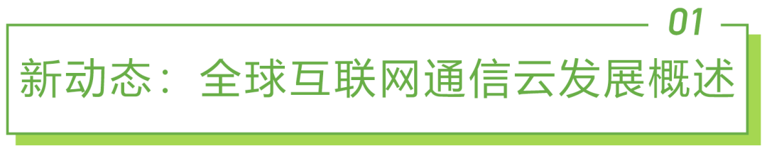 2021年全球互联网通信云行业研究报告