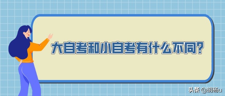 成人大专大自考和小自考到底有什么区别？