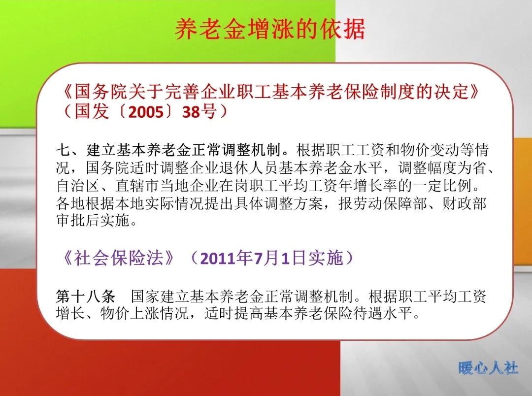 过去17年每年养老金都上涨，你知道其中的原因吗？让我们看看历史