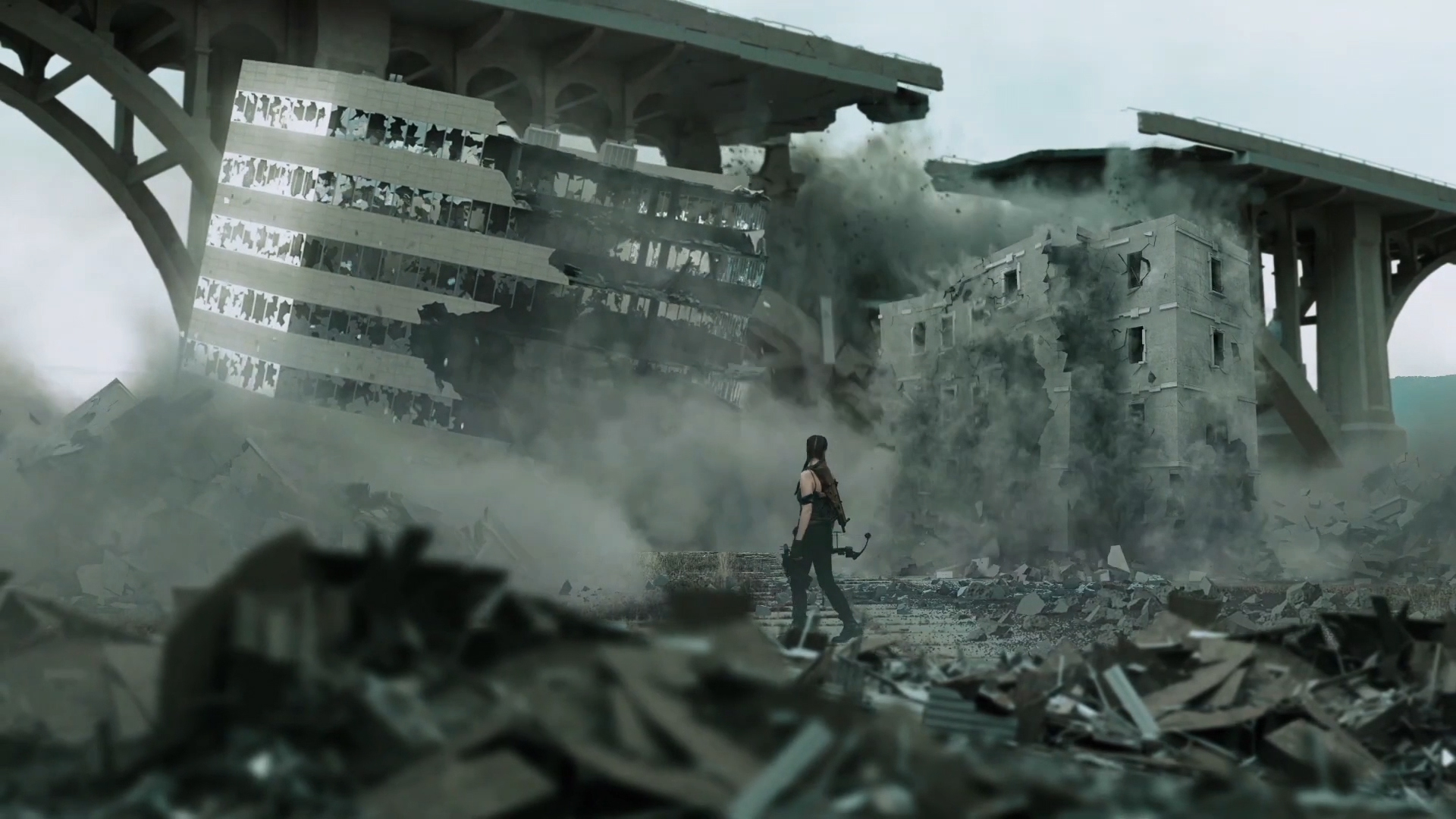 史诗级影视特效合成包90G下载，碎裂、坍塌、灾难、摧毁