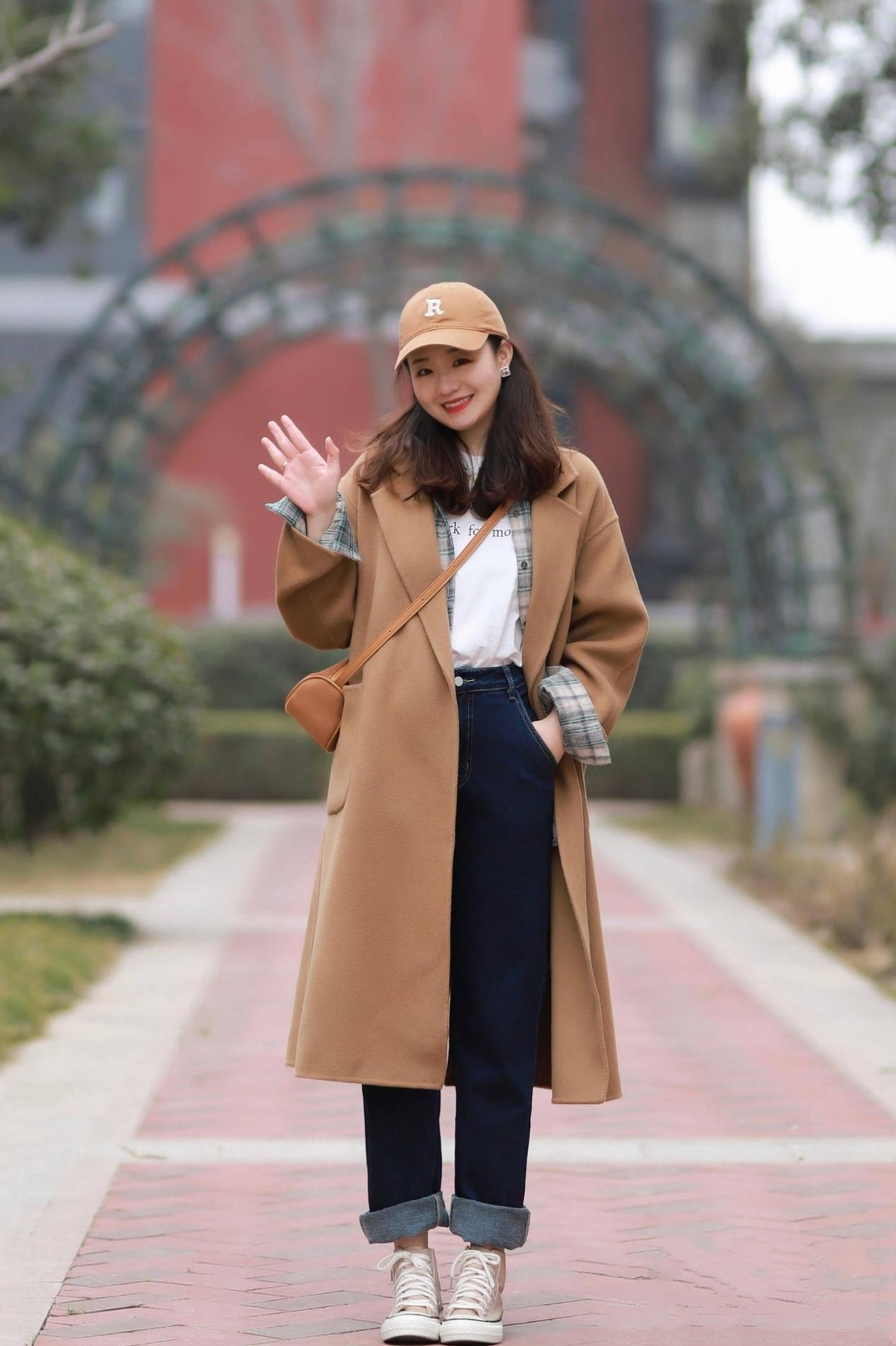 适合学生党的简约学院风搭配，温柔又显气质，时尚减龄又有文艺范