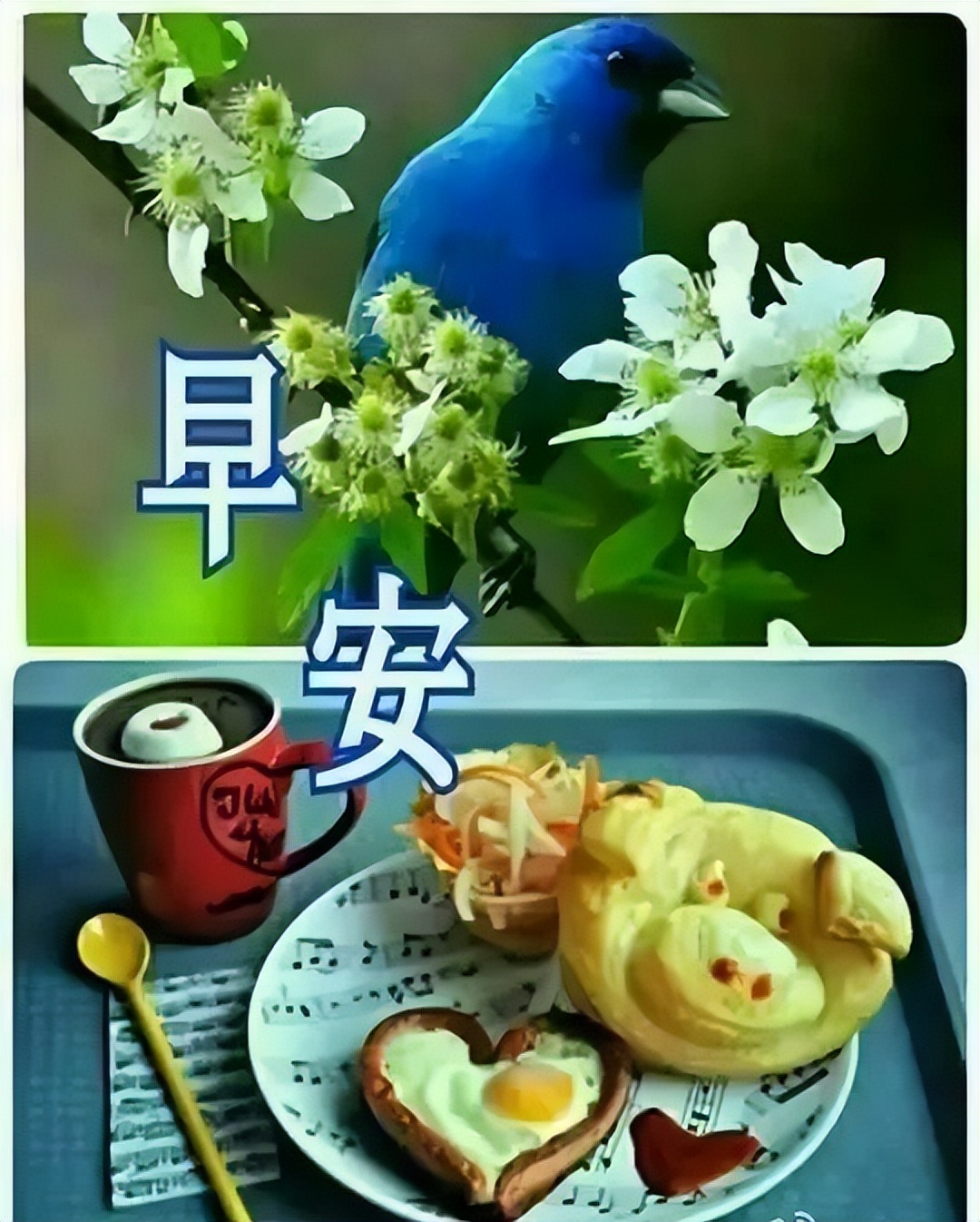 周一早上正能量问候表情图片大全 祝大家幸福满满、喜事多多图片