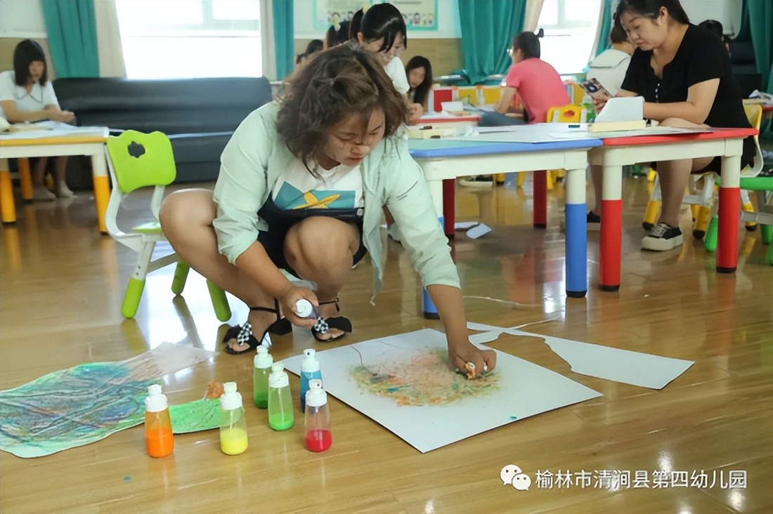 做个像孩子一样的艺术家——西安欧亚学院持续赋能清涧县幼教视觉艺术培训