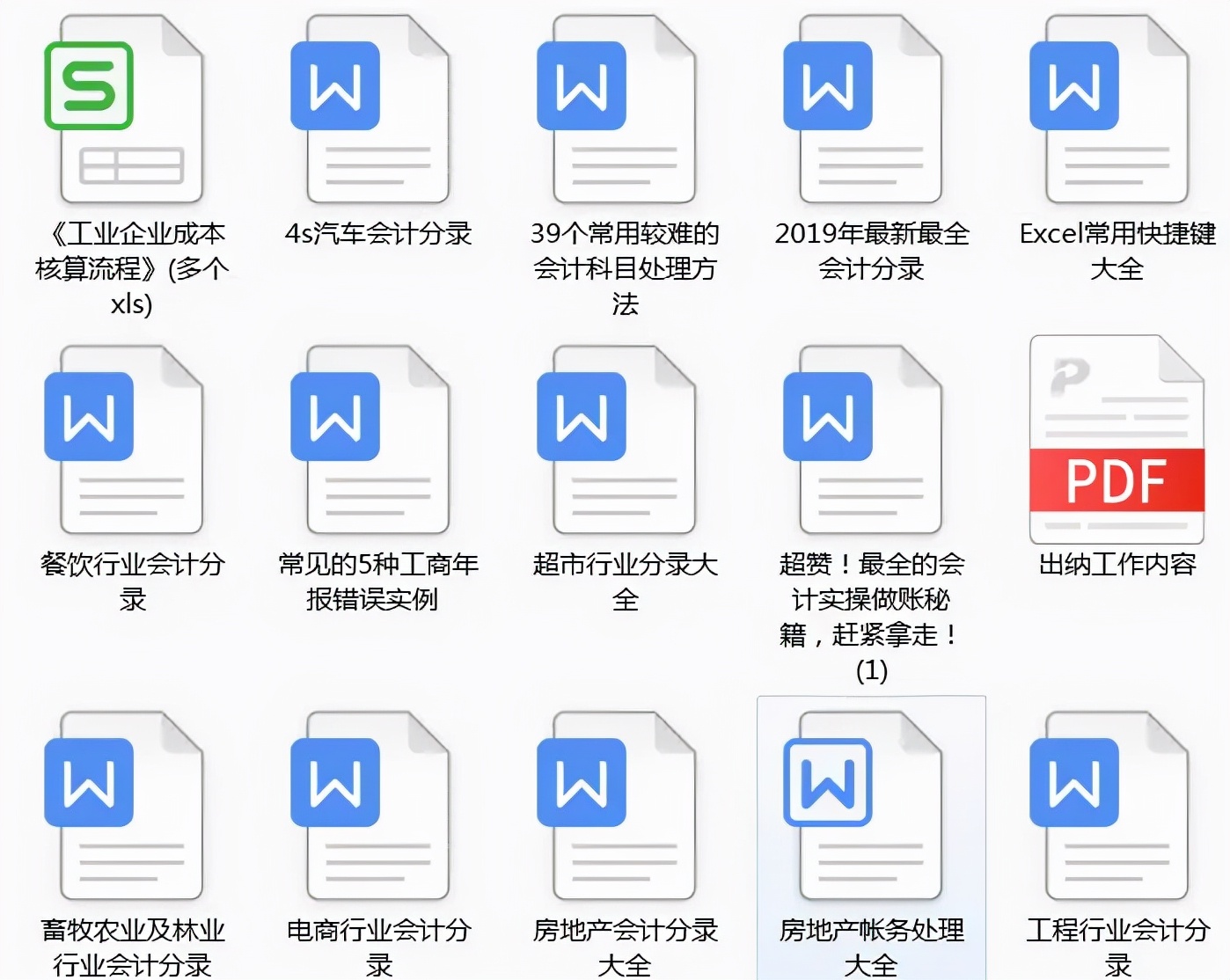 最全行业分录汇总，会计人一定需要！拿走不谢