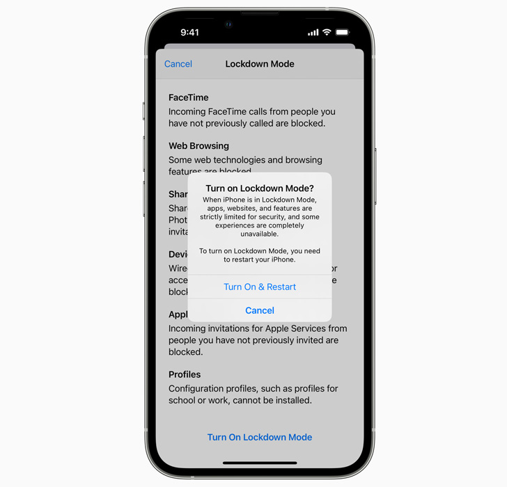 苹果计划推出锁定模式，保护 iPhoneiPad 和 Mac 免受间谍软件的攻击